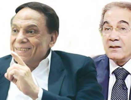 الزعيم عادل إمام يقدم التعازي للفنان الراحل محمود ياسين: خالص العزاء للأسرة الكريمة