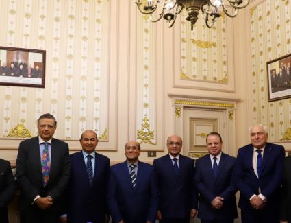 مجلس القضاء الأعلى يستقبل وزير العدل  