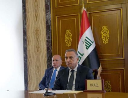 كلمة رئيس مجلس الوزراء السيد مصطفى الكاظمي خلال المؤتمر الدولي الثاني لدعم بيروت والشعب اللبناني الذي يعقد برئاسة الرئيس الفرنسي وأمين عام الأمم المتحدة عبر دائرة تلفزيونية