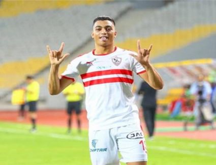 مصطفى محمد ينتظم فى تدريبات الزمالك اليوم إستعدادا لمواجهة انبي السبت المقبل