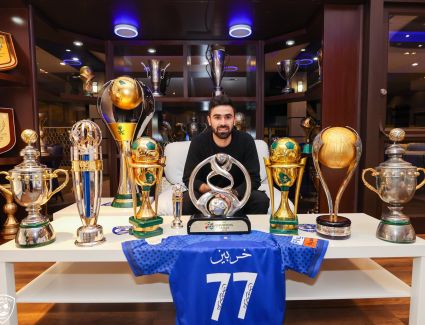 الهلال السعودي يوجه الشكر لعمر خربين