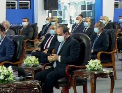 بدء فعاليات افتتاح المجمع الطبى المتكامل بالإسماعيلية بحضور الرئيس السيسى