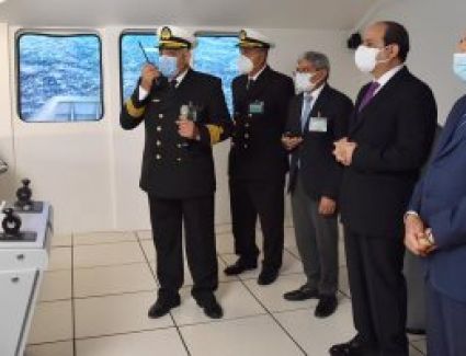 رئيس هيئة قناة السويس: زيارة الرئيس رفعت معنويات العاملين بالمجرى الملاحى