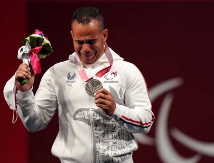 مصر تحصد الميداليه الفضيه الأولى لرفع الأثقال فى بارالمبياد طوكيو ٢٠٢٠