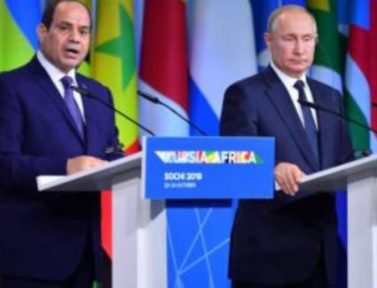 الرئيس السيسي " مصر مستمرة في دعم و مساندة الحكومة العراقية " 