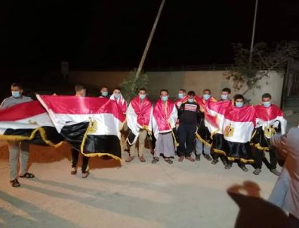 مصريون مُحتَجزونَ في ليبيا.