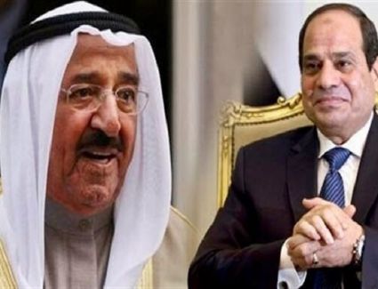 المتحدث باسم رئاسة الجمهورية: الرئيس السيسي يجري اتصالا بأمير الكويت تناول أوضاع المنطقة