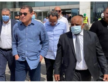 رئيس حكومة الوحدة الوطنية الليبية يتفقد مشروعات العاصمة الإدارية الجديدة 
