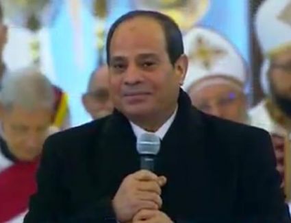 الرئيس خلال افتتاح الكاتدرائية: لا أحد يؤثر على المصريين.. والفتن لن تنتهى 
