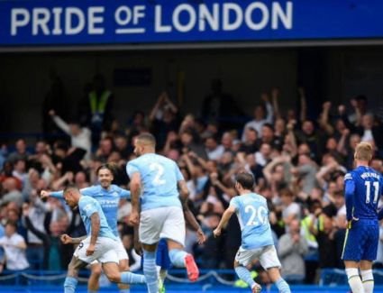 مانشستر سيتي ينفرد بتشيلسي في عقر داره