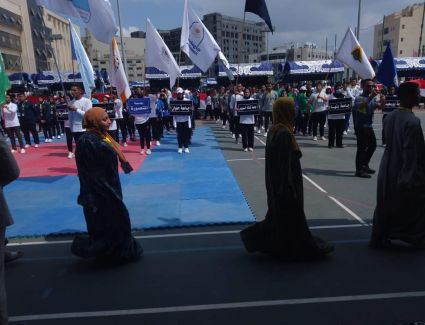 تقرير حول احتفال الجامعات بذكرى نصر أكتوبر