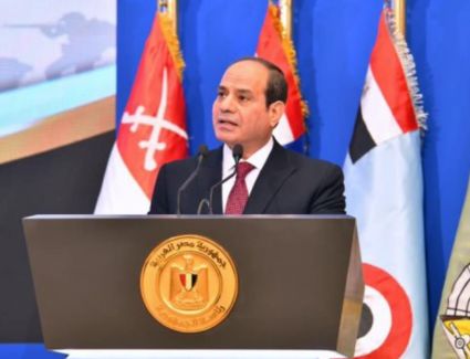 السيسي يحتفل بالذكرى الـ 48  لنصر أكتوبر المجيد