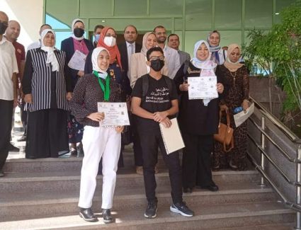 اللجنة الوطنية لليونسكو تكرم الطلاب الفائزين في الأولمبياد العربى الثانى للرياضيات
