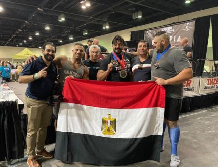 البطل المصري إسلام عبد المعين يستحوذ بجدارة على الذهب والفضة في أولمبيا