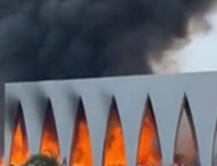 إصابة 14 مواطن اثر حريق بإحدي قاعات مهرجان الجونة