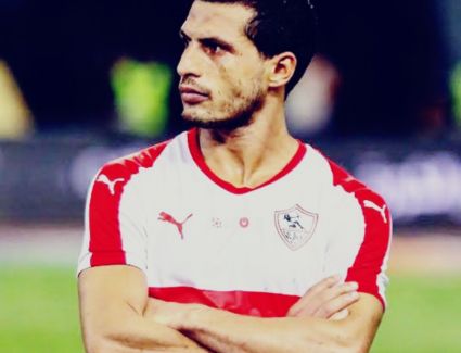 الزمالك يقدم العزاء لطارق حامد في وفاة عمه
