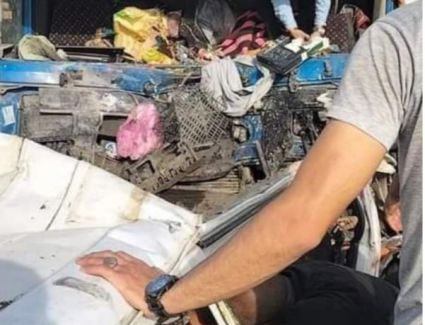 ١٩ حالة وفاه بحادثة تصادم السيارات علي الدائري