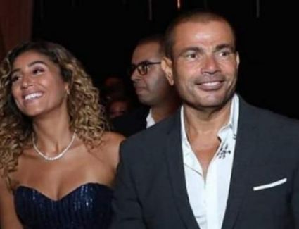 حفل زفاف يجمع بين عمرو دياب ودينا الشربيني من جديد.. اعرف التفاصيل