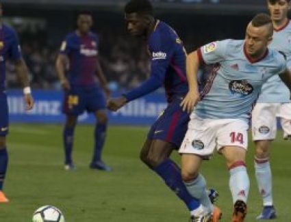 برشلونة تتعادل مع سيلتا فيجو بالدوري الإسباني