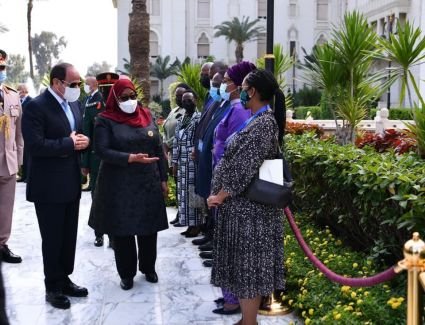 رئيسة تنزانيا: نقدر المساعدات المصرية.. وسد جوليوس نيريرى يعكس صداقة البلدينTanzanian President: We appreciate the Egyptian aid.. Julius Nyerere Dam reflects the friendship of the two countries