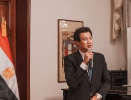سفير كوريا بالقاهرة بعد حفل الكباش: سأعين نفسى سفيرا فخريا للثقافة المصريةThe Korean ambassador in Cairo after the rams party: I will appoint myself an honorary ambassador for Egyptian culture