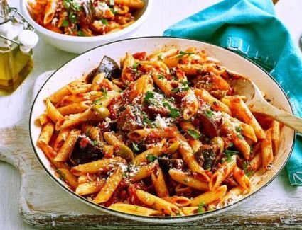 طريقة جديدة لتحضير المكرونة، تعرفي على طريقة تحضير المكرونة بالباذنجان