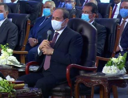 السيسي يفتتح مشروعات قومية بقنا