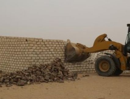 تواصل  الأجهزة الأمنية بمعاونة الأجهزة الإدارية الإزالة على كافة التعديات بالمحافظات 