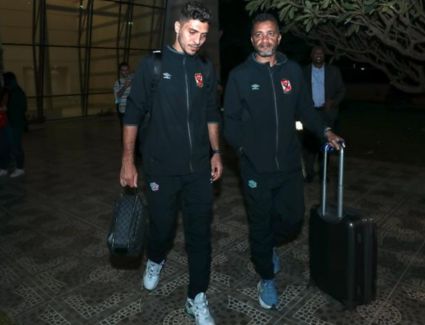 بعثة القلعة الحمراء تتجه إلى مطار الخرطوم للعودة إلى القاهرة