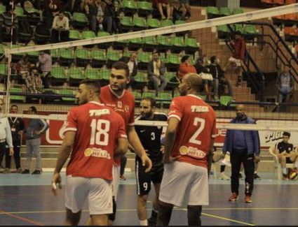 رجال طائرة الأهلي يفوز على طلائع الجيش في الدوري