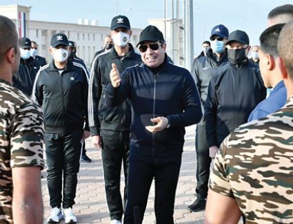 الرئيس يتفقد أكاديمية الشرطة للاطمئنان على جاهزية حماة أمن مصر
