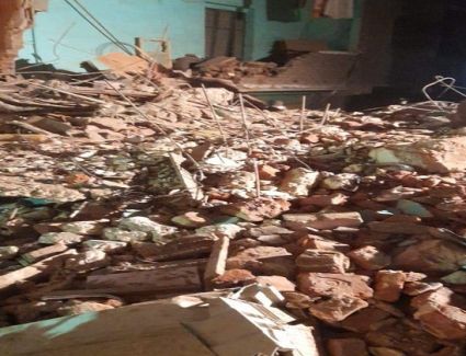 ارتفاع عدد المصابين إلى 3 أشخاص في حادث انهيار عقار إمبابة