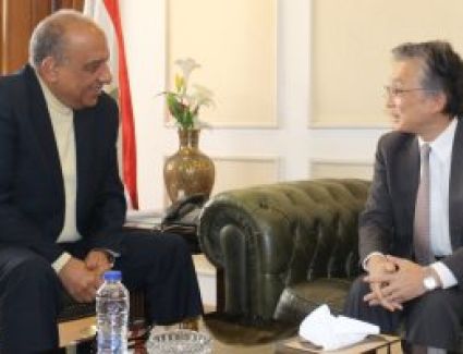 وزير قطاع الأعمال يبحث مع سفير اليابان تعزيز فرص الشراكة والتعاون الاقتصادى