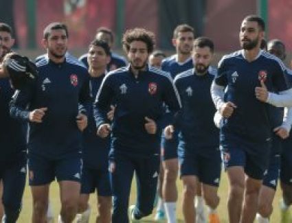 الأهلي يتوجه إلى ملعب ابن بطوطة استعدادا لمباراته ضد أوكلاند سيتى