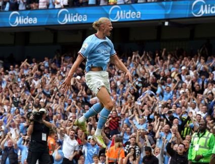 هالاند مهاجم مانشستر سيتي: اللعب في نهائي الأبطال "حلم تحقق