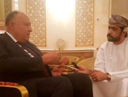 وزير الخارجية :العلاقات العمانية / المصرية هى علاقات أخوية وتاريخية وراسخة تعكس رؤية السلطان قابوس والرئيس عبدالفتاح السيسى