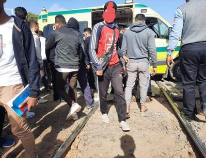 مصرع طالب على يد والده وعمه في محافظة  الدقهلية دقادوس 