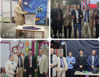 القليوبيه: الاعلامى سيد العايق يدلي بصوته فى الانتخابات بشبرا الخيمه