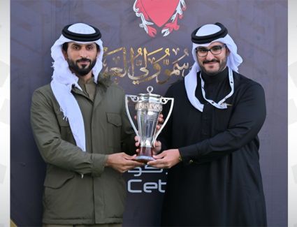 نيابةً عن سمو ولي العهد رئيس مجلس الوزراء ... سمو الشيخ عيسى بن سلمان بن حمد يتوج الفائزين بكؤوس سمو ولي العهد