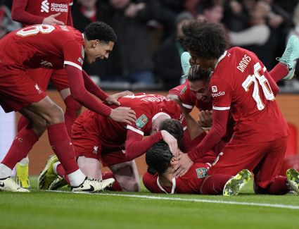 للمرة العاشرة في تاريخه.. ليفربول يحقق لقب كأس الرابطة الإنجليزية بالفوز على تشيلسي