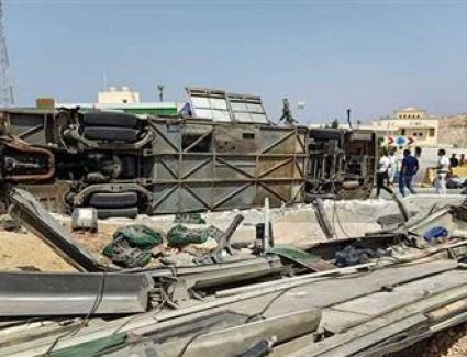 بينهم 32 سيدة وفتاة.. أسماء المصابين في حادث أتوبيس عمال جامعة الجلالة