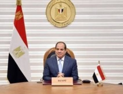 الرئيس السيسى يدعو كل الأطراف لبذل الجهد للوصول لاتفاق يؤدى لإنهاء المأساة الإنسانية