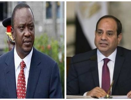 الرئيس السيسي يبحث عددا من قضايا القارة الإفريقية في اتصال هاتفي مع نطيره الكيني