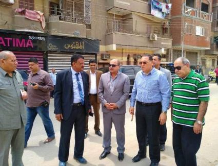 جوله ماكوكيه مفاجأه لمحافظ الشرقيه لمتابعة خطة تنفيذ طلاء واجهات المباني