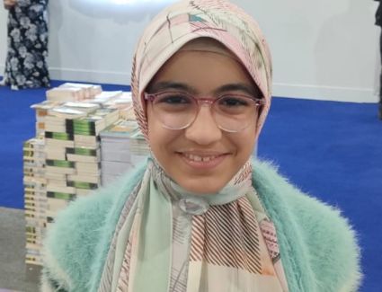 التهنئة والتقدير للطالبة المتميزة  روضة مجدي 