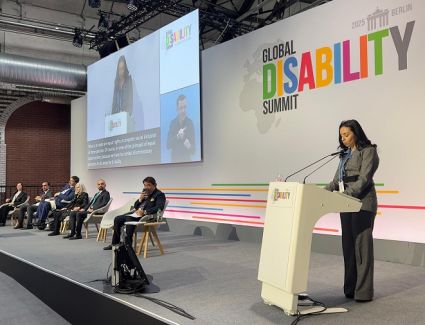 وزيرة التضامن الاجتماعي تلقي كلمة مصر في القمة العالمية للإعاقة بـ" برلين"