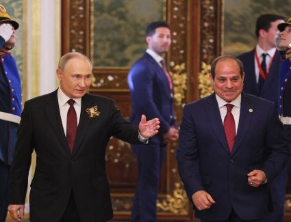 خلال لقاء مع نظيره الروسي.. الرئيس السيسي يُشيد بوتيرة الانعقاد لآلية التشاور السياسي واللجان المشتركة