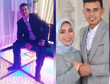 “زفاف سعيد يجمع بين طارق الدسوقي أحمد حجاب وشهد محمد عبد المجيد مصلحي في أجواء مبهجة