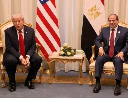 تفاصيل مباحثات الرئيس السيسي وترامب على هامش قمة شرم الشيخ للسلام