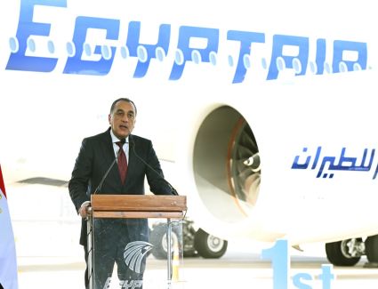 مدبولي: الإضافة لأسطول مصر للطيران تأتي ضمن الرؤية الشاملة التي وجه بها الرئيس السيسي
